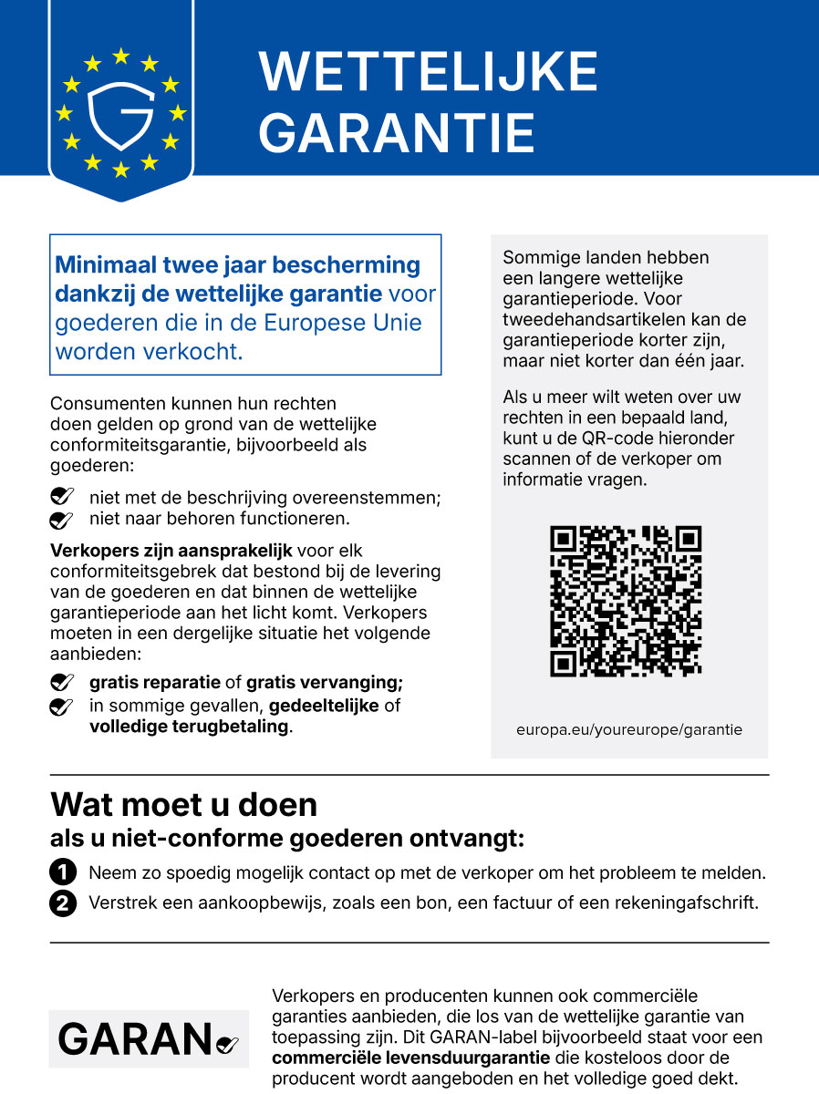 Wettelijke garantie EU