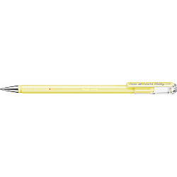 Pentel Hybrid Milky Gel Ink Pen - 0.8 mm - Pastel Yellow