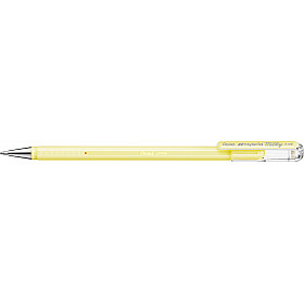 Pentel Hybrid Milky Gel Inkt Pen - 0.8 mm - Pastel Yellow
