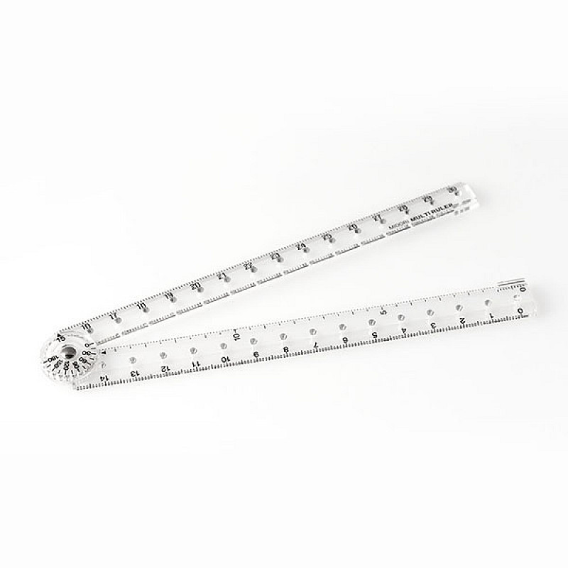Bondor Ruler Rulers & Compasses : Midori Folding Multi Ruler - 30 ...