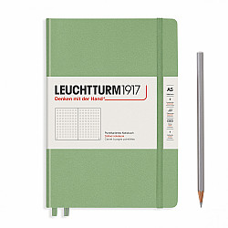 Leuchtturm1917 Notebook - A5 - Dotted - Muted Colours - Sage
