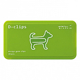 Midori D-Clips - Animal Series - Dog (New)