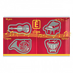 Midori E-Clips - Musical Instruments (Set van 16)