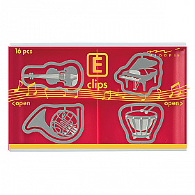 Midori E-Clips - Musical Instruments (Set van 16)