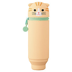 LIHIT LAB Punilabo Stand Pen Etui - Tiger Cat (Limited Edition)