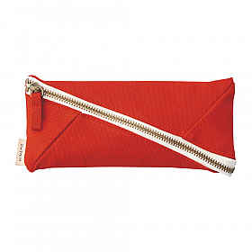 LIHIT LAB HINEMO Wide Open Pen Pouch - Red