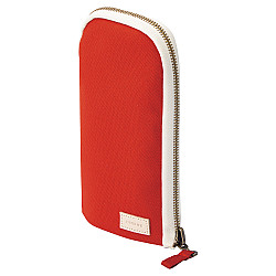 LIHIT LAB HINEMO Stand Pen Pouch - Large - Red