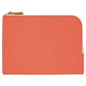 LIHIT LAB Bloomin Flat Pouch - A5 Formaat - Poppy Red