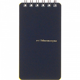 Maruman Mnemosyne Memo Pad - A7 Formaat met Ringband - Zwart