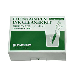 Platinum Fountain Pen Ink Cleaner Kit for Euro Pens