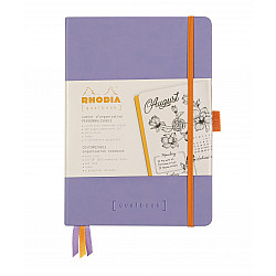 Rhodia Rhodiarama Goalbook Dotted Bullet Journal - Hardcover - A5 - Ivoor Papier - Iris