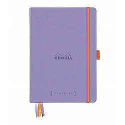 Rhodia Rhodiarama Goalbook Dotted Bullet Journal - Hardcover - A5 - Wit Papier - Iris