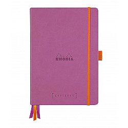 Rhodia Rhodiarama Goalbook Dotted Bullet Journal - Hardcover - A5 - Wit Papier - Lilac