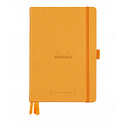 Rhodia Rhodiarama Goalbook Dotted Bullet Journal - Hardcover - A5 - Wit Papier - Orange