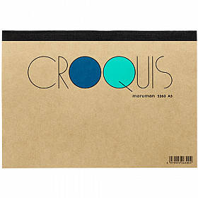 Maruman Croquis Pad - A5 - White Paper - 100 Pagina's