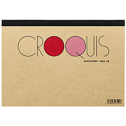 Maruman Croquis Pad - A5 - Cream Paper - 60 Pagina's
