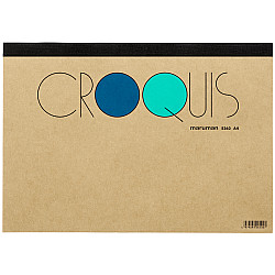 Maruman Croquis Pad - A4 - White Paper - 100 Pagina's