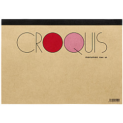 Maruman Croquis Pad - A4 - Cream Paper - 60 Pagina's