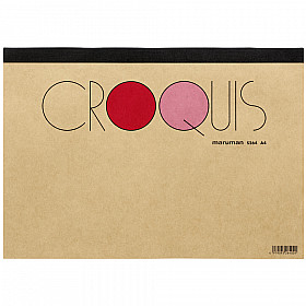 Maruman Croquis Pad - A4 - Cream Paper - 60 Pagina's