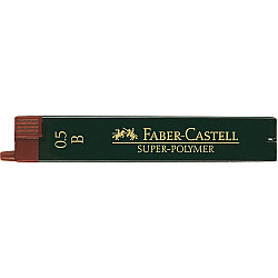 Faber-Castell 9065 Super-Polymer Vulpotlood vulling - Etui van 12 - 0.5 mm - B