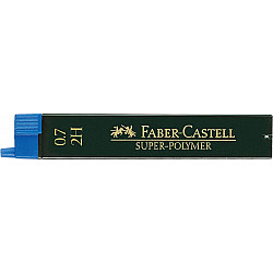 Faber-Castell 9067 Super-Polymer Pencil Lead - 12 pcs - 0.7 mm - 2H