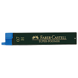 Faber-Castell 9067 Super-Polymer Pencil Lead - 12 pcs - 0.7 mm - H