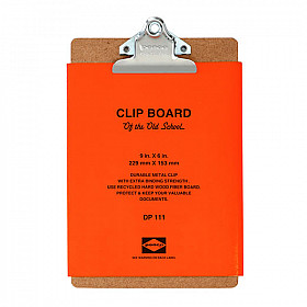 Penco Clip Board - Verticaal - A5 - Zilver Clip
