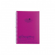LIHIT LAB Aquadrops Twist Note Notebook - A5 - 30 pagina's - Gelinieerd - Paars