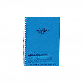 LIHIT LAB Aquadrops Twist Note Notebook - A5 - 30 pagina's - Gelinieerd - Blauw