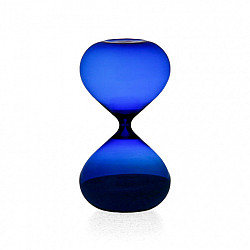 Hightide Hourglass XL Zandloper - Looptijd 30 Minuten - Blauw