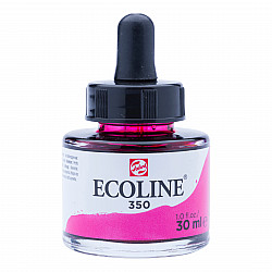 Talens Ecoline Liquid Watercolour Ink Bottle - 30 ml - No. 350 Fuchsia