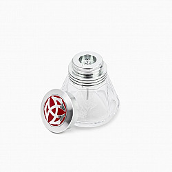 TWSBI Diamond 50 Ink Bottle - 50 ml - Polished Aluminium Cap (Empty)