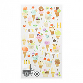 Midori Sticker Marché Collection - Ice Cream