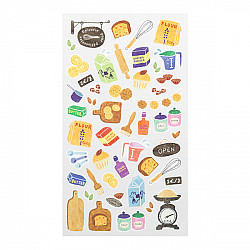 Midori Sticker Marché Collection - Bakery