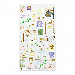 Midori Sticker Marché Collection - Tea