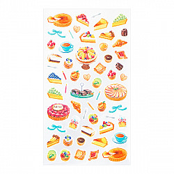 Midori Sticker Marché Collection - Tarts & Cakes