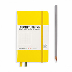 Leuchtturm1917 Notebook - Pocket A6 - Hardcover - Dotted - Lemon