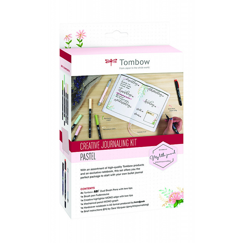 Tombow ABT Dual Brush Tombow Creative Journaling Kit