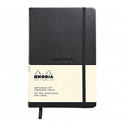 Rhodia Webnotebook - A5 - Dot Grid - 96 pages - Black