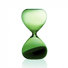 Hightide Hourglass M Zandloper - Looptijd 5 Minuten - Groen