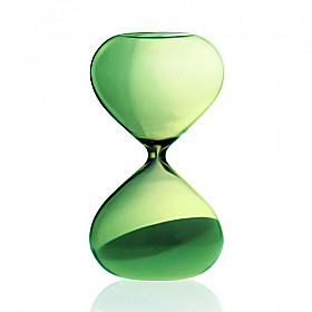 Hightide Hourglass L Zandloper - Looptijd 15 Minuten - Groen