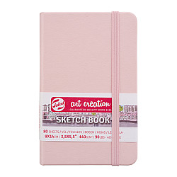 Talens Art Creation Sketchbook - 9 x 14 cm - Pastel Pink