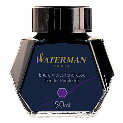Waterman Fountain Pen Ink- 50 ml - Tender Purple
