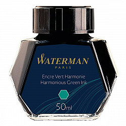 Waterman Fountain Pen Ink- 50 ml - Harmonious Green