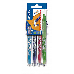 Pilot FriXion Ball - Set of 4 Advanced Colours with Set2Go holder