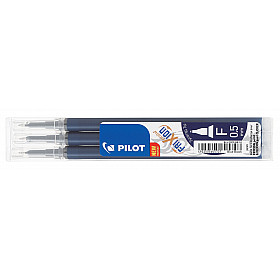 Pilot BLS-FRP5 FriXion Point Clicker Vullingen (Set van 3) - Fijn - Blauwzwart