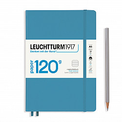 Leuchtturm1917 Notebook - Edition 120G - A5 - Ruled - 120g Paper - Nordic Blue