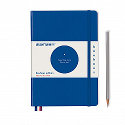 Leuchtturm1917 Notebook - Bauhaus Edition - A5 - Red Dotted - Blue
