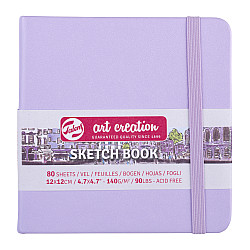 Talens Art Creation Sketchbook - 12 x 12 cm - Pastel Violet