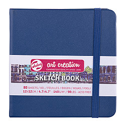 Talens Art Creation Sketchbook - 12 x 12 cm - Navy Blue